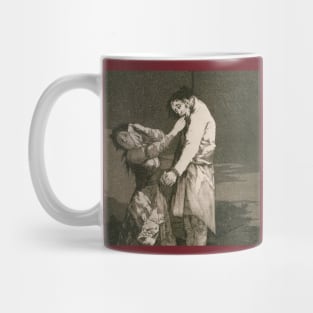 The hanging man Mug